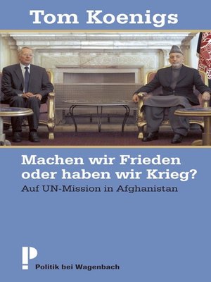 cover image of Machen wir Frieden oder haben wir Krieg?